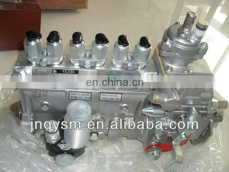 PC210-7 PC220-7 excavator 6738-71-1210 fuel injector pump sold on alibaba China