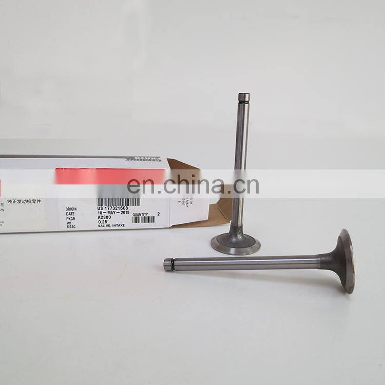 Excavator Machinery Engine 4900337 Intake Exhaust Valve