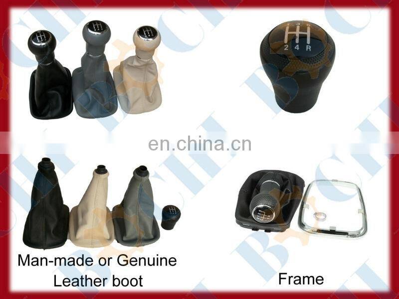 Car Wood Gear Shift Knobs with chrome frame