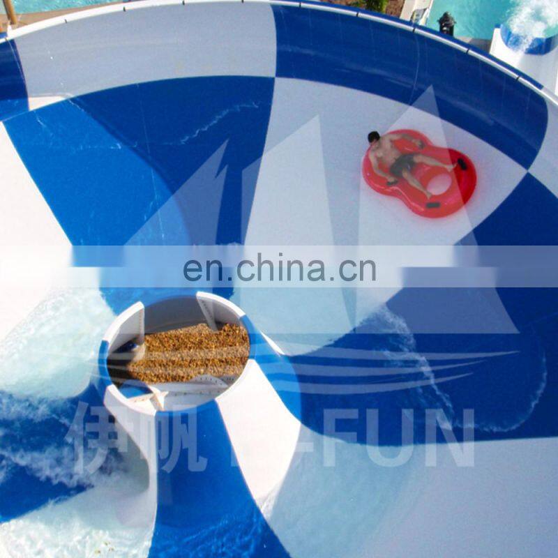 15 - 20 Meter Height Fiberglass Water Slides Two Space Bowl For Water Park