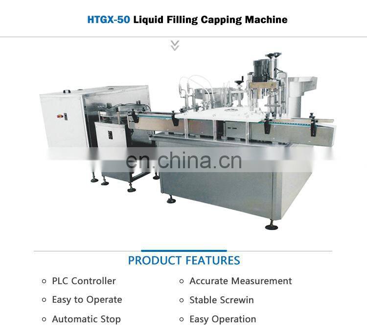 linear filling machinery capping machine