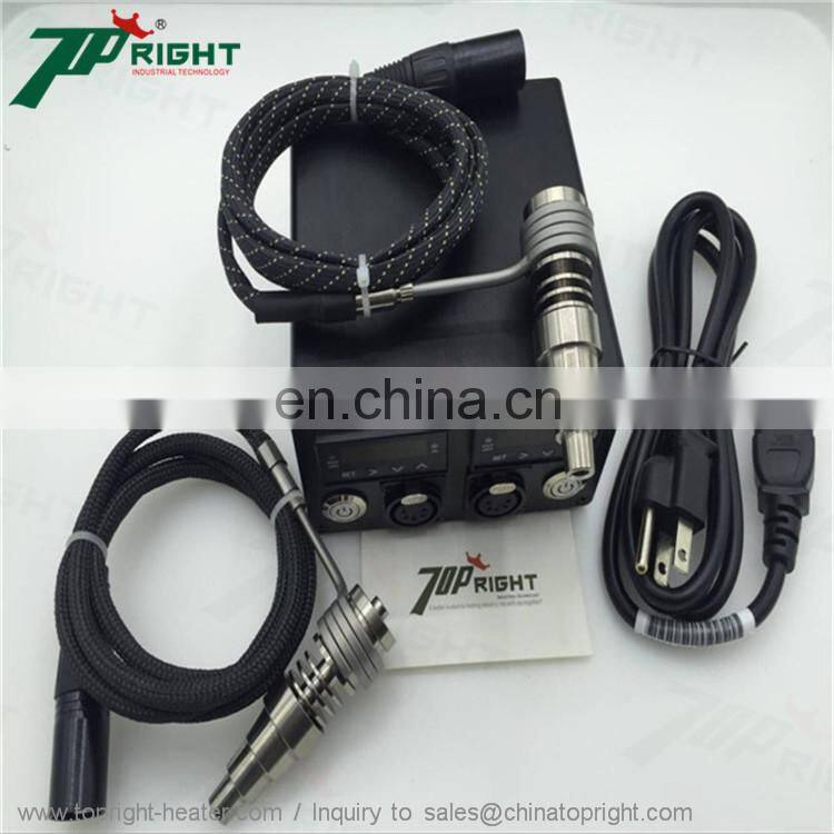 Newest product E-nail dry herb/wax electric nail dab vaporizer