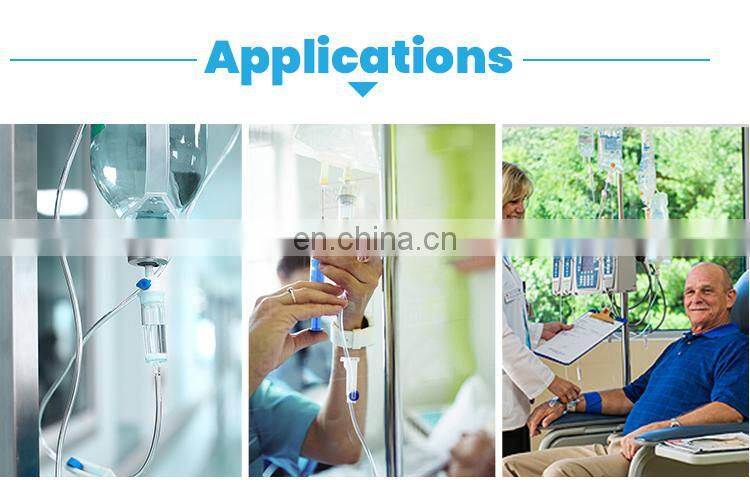 Medical sterile infusion set disposable connecting tube infusion set