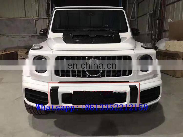 G class w464 G63 G500 eurocar style front bumper rear bumper cover for G wagon w463A G500 G63 dry carbon fiber bumper cover
