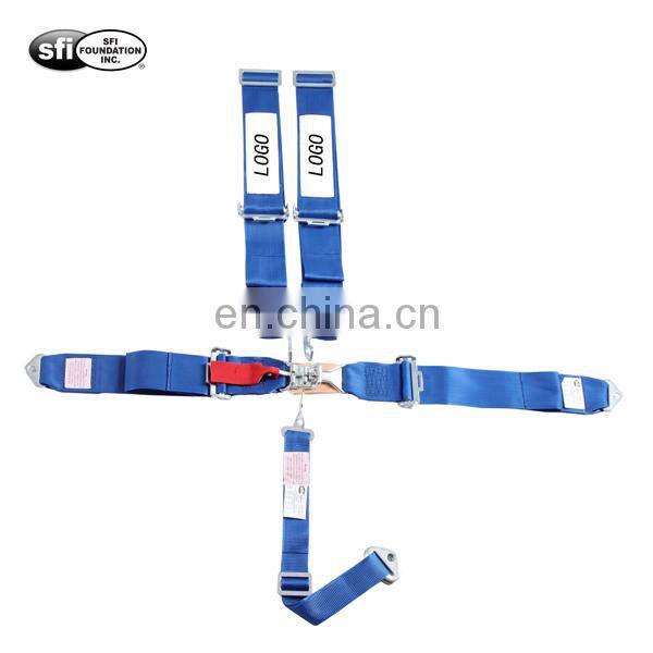 Performance Racing SFI 16.1 Certified 5 Point Harness Latch and Link Quick Release Safety Belt Car Seat Belt Combo Sport car