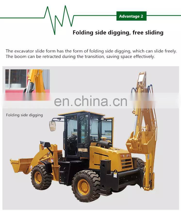 Mini Wheeled Loader and Backhoe