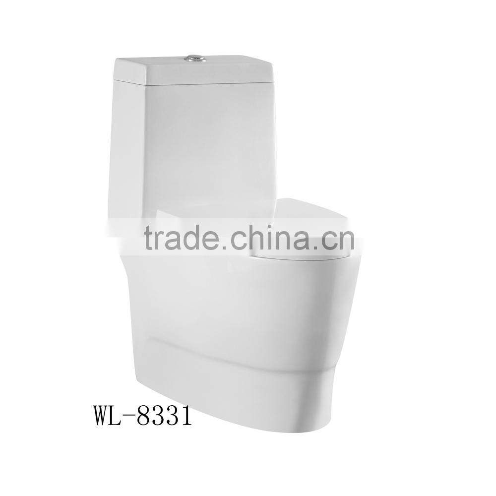 siphonic One-piece Closet toilet/ Excess eddy siphonic /Bathroom toilet Sanitary Ware 1 pc Ceramic toilet