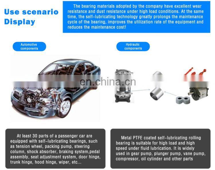 JDB151812 wholesale Sliding bearings self lubricating graphite bearing bushing copper sleeve