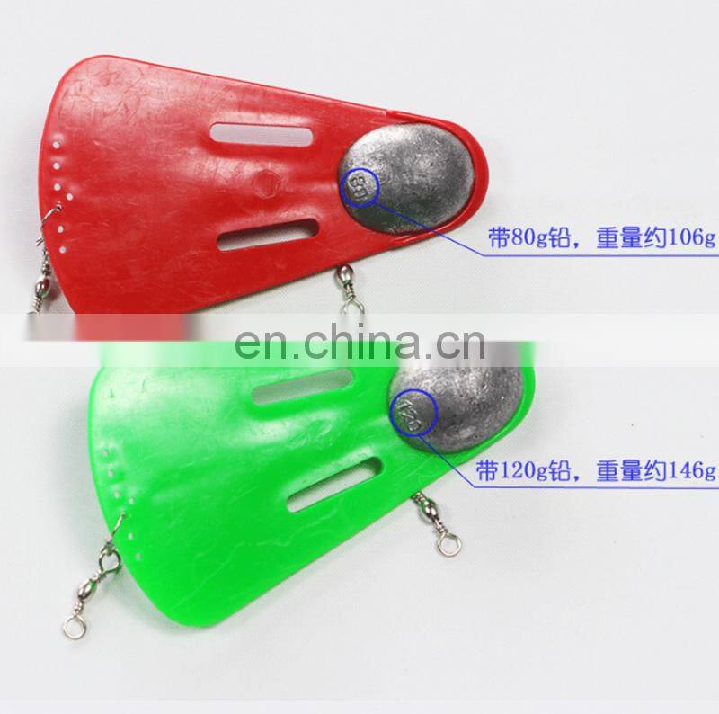 106g 146g Plastic Fishing Accessories Equipment Boat Trolling Fishing Diving Board