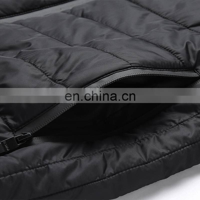 USD Smart Large Size Casual Stand Collar Heating Waistcoat