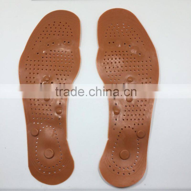 Health Foot Feet Care Insole Shoe Boot Thenar Pad Magnetic Therapy Massage Clean