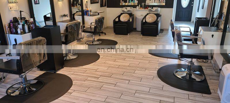 Hairdressing barber and beauty salon mat,barber salon chair anti fatigue floor mat