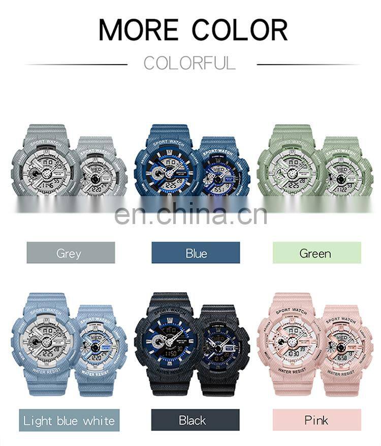 Wholesale Cheap Reloj Masculino Wristwatch Waterproof Sports Analog Digital Watches Mens Luxury Watches