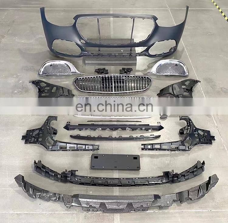 High quality S class 2021 W223 Maybach style body kit