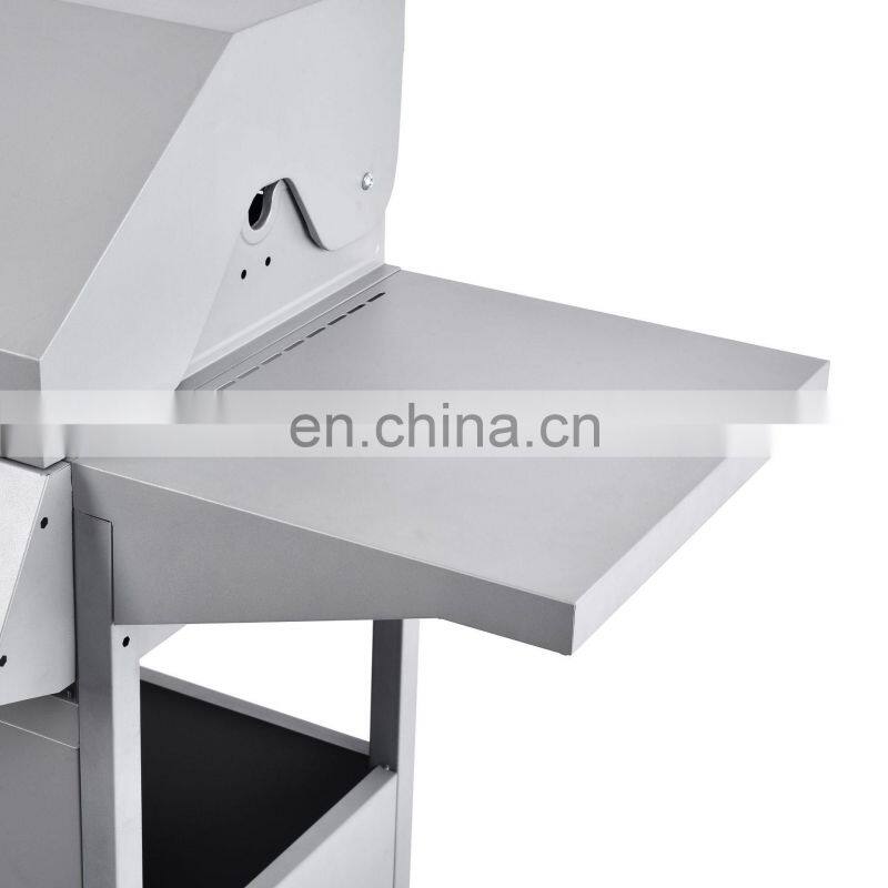 Portable 4 Burner Gas Griller Machine Commercial Smokeless Oven Barbecue Stove Gas Bbq Grill With Side Burner toaster ovensc