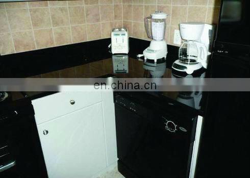 Hebei black granite commercial bathroom countertop
