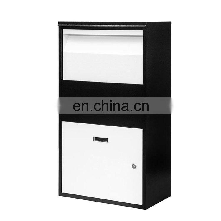 New Design Floor Standing Home Outdoor Large Smart Parcel Delivery Drop Post Mail