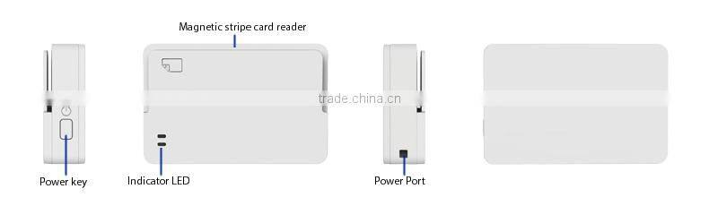 EMV Bluetooth chip and pin card reader