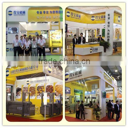 Puffed food frying machine snacks machine