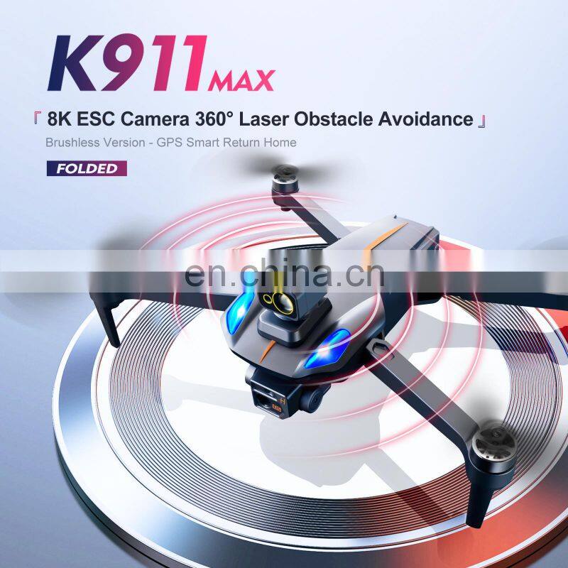 K911 MAX drone with 4K Camera GPS Drone 5G WIFI 1.2KM 26Mins 3 Axis Gimbal Obstacle Avoidance K911 max