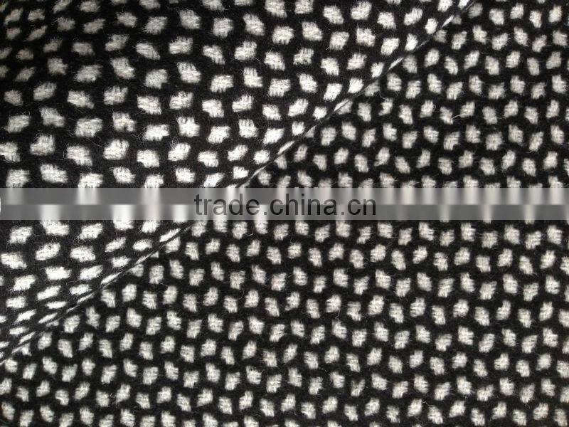 Fancy Tweed Wool fabric Cloth