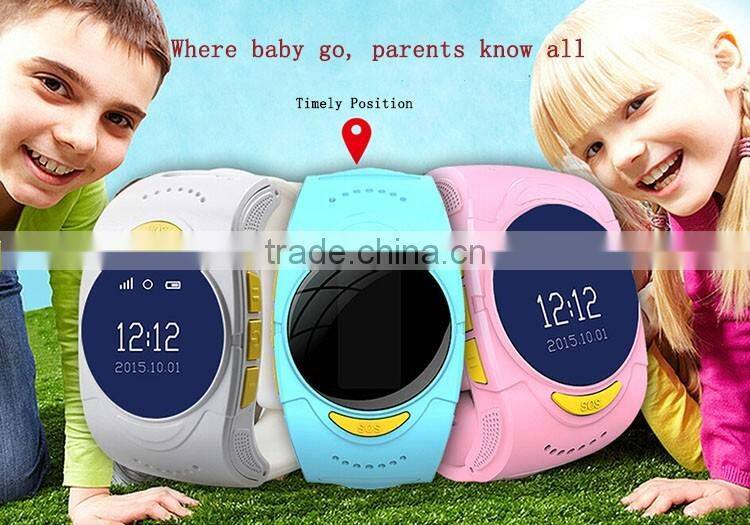 Wholesale Build Up Family Net Mornitor Children Timely Location Position Anti-Lost Smart SOS Watch For Kid