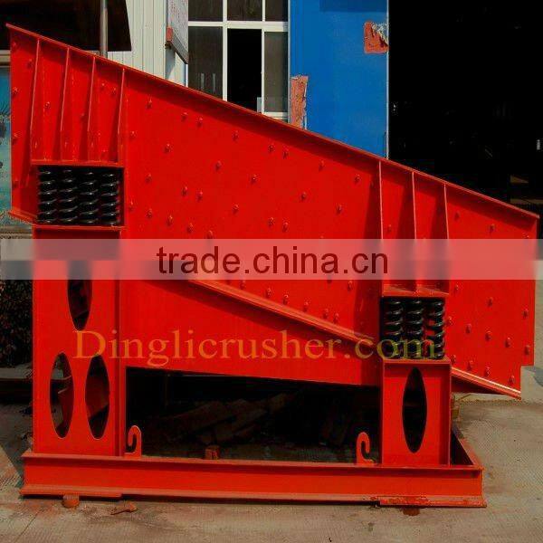 High Efficiency Vibrating Hopper Feeder used in Sandstone Production Line from Dingli