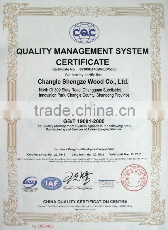 E1 E2 gule hjgh quality best price slot mdf board