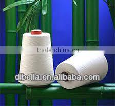 Natural bamboo fiber of soft hand touch for making bedding sheets