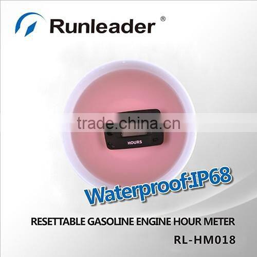 100% Waterproof Digital Hour Meter Used For Motorcycle,Motocross,ATV,Dirt Bike,Snowmobile,Generator,Marine,Ski