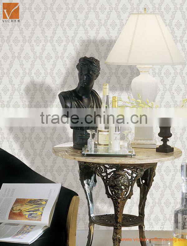 commercial pvc vinyl embossing coated wallpaper modern washable vinyl wallcoverings