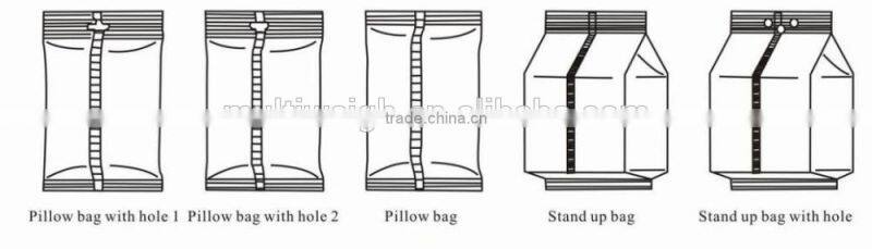 automatic large vertical form fill seal packaging machine