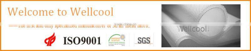 breathable height adjustable anti-bacterial 3d mesh pillow