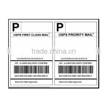 hot sale half sheet letter size shipping label for laser & inkjet printer on Amazon