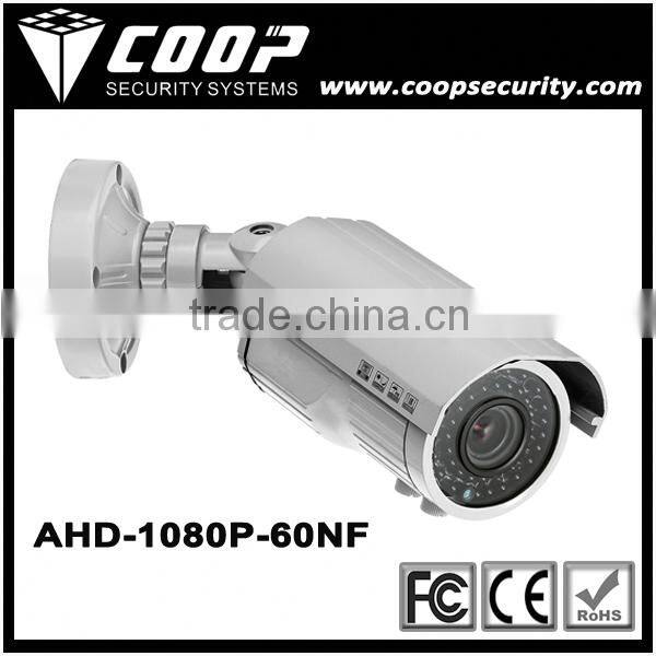 2.8-12mm Lens 30M IR OSD Control Second Video Analog AHD Camera 2MP Metal Outdoor HD 1080P CCTV AHD Camera