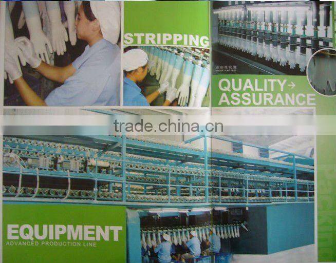 2016 wholesale disposable vinyl/pvc glove powdered and powder free