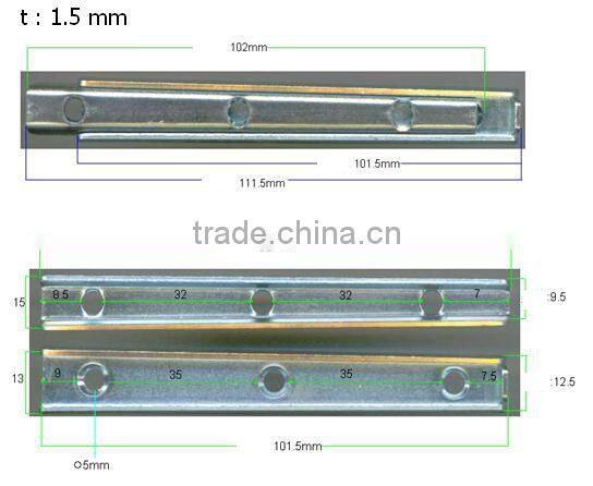 MIT High Quality 4 Inch Strong Wooden Bed Hinges Hardware
