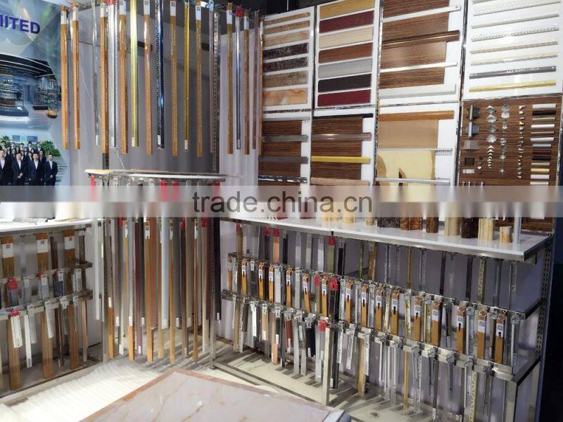 Wall mount stainless steel expansion joint movement joint bead