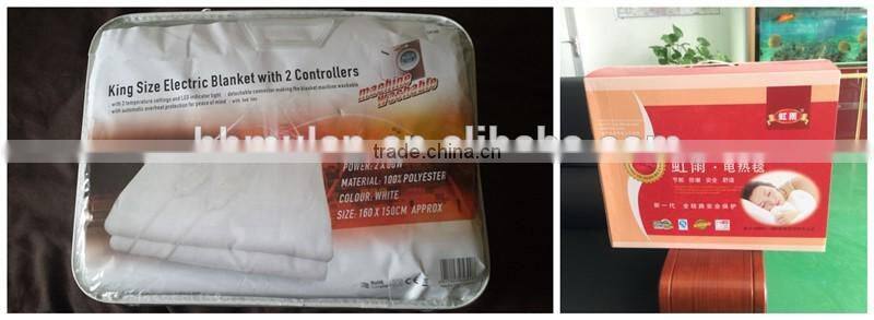 12Volt Travel Electric Heating Blanket using in car for body warm 12V