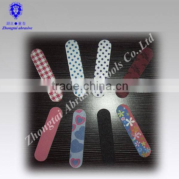 Half-moon filing for nail 100/150 grit nai files