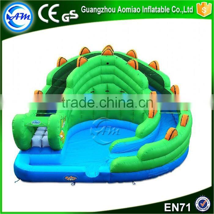 Promotional excellent quality adult giant inflatable water slide for sale