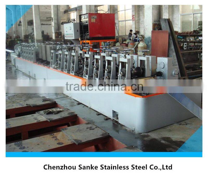 Auto exhaust Stainless Steel Pipe Making machine /Pipe mill New made in China