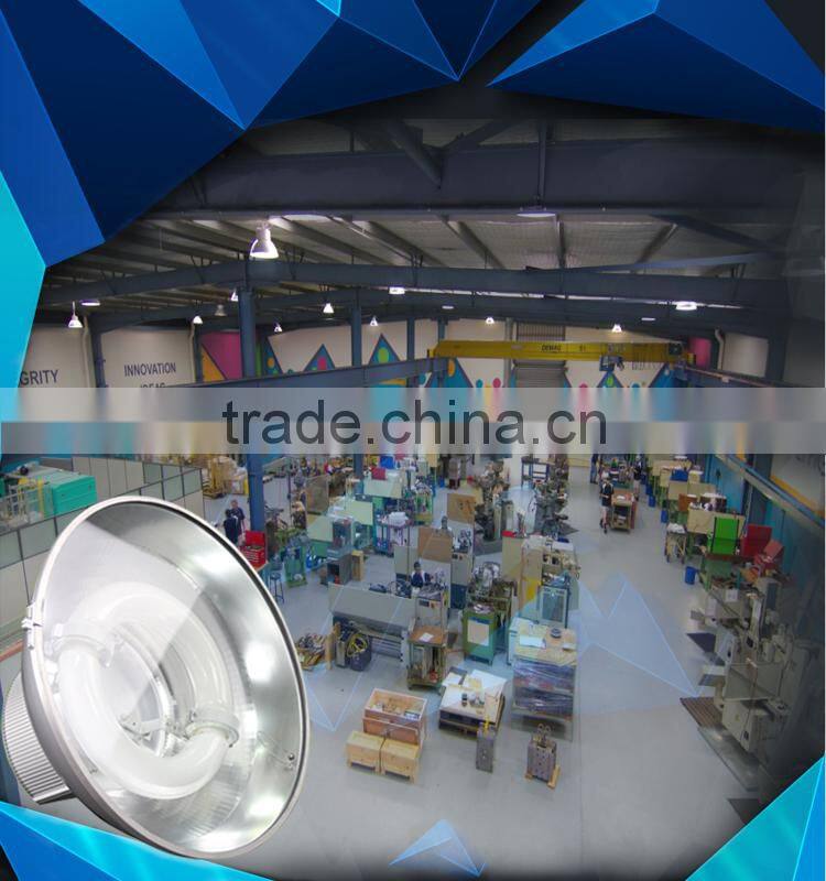 Glass light fixtures energy saving induction high bay lighting