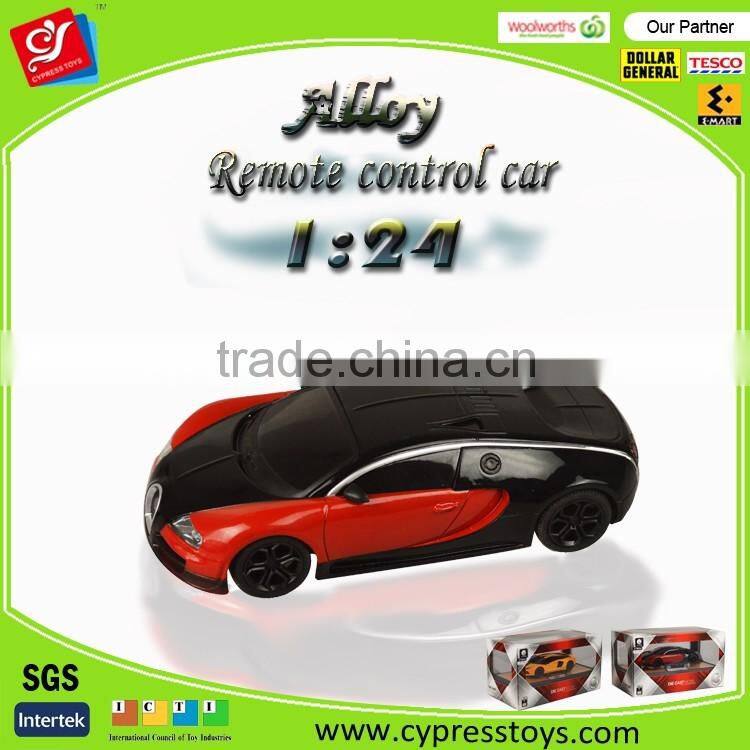 1:24 four function die cast remote control car toys for kids