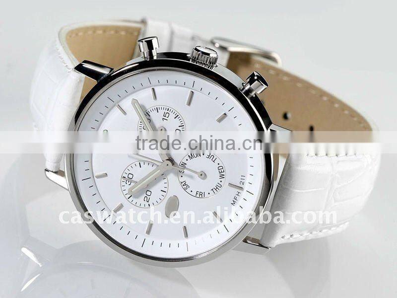 fashion stainless steel business sport wirst watch for man