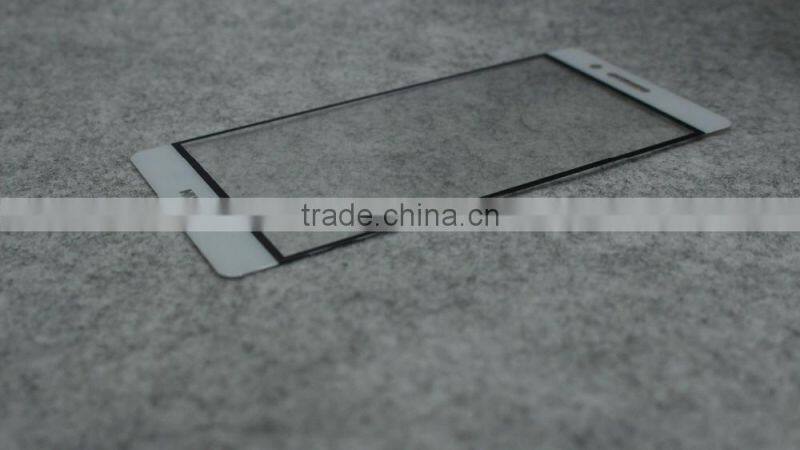 new premium custom cut 2.5D 0.33mm tempered glass screen protector for huawei P9