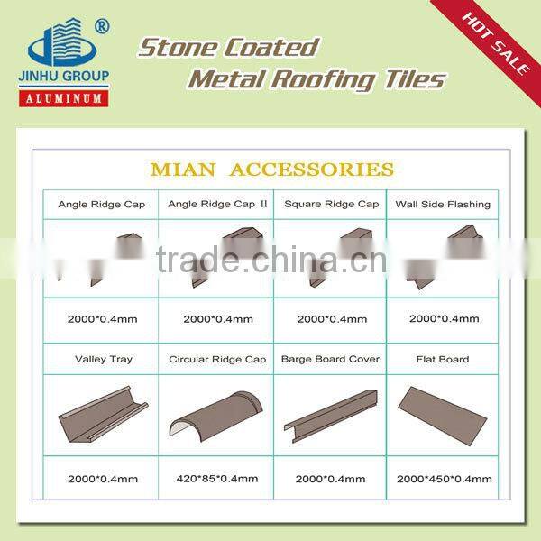 smoky gray bond/classic/wood / shingle classic tile Stone Coated metal Roofing Tiles