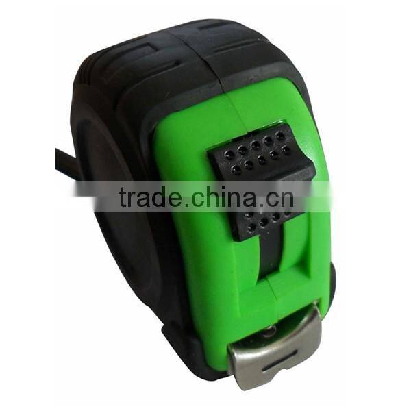 waterproof tape measure with rubber jacket factory price
