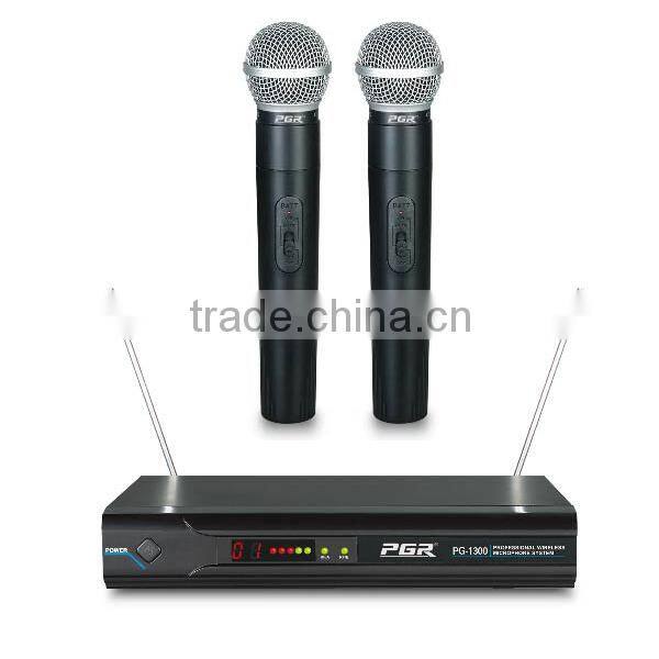 dual wireless microphone system PG-1300