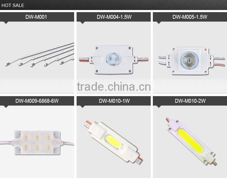 China supplier high lumen 15000k 72LM 0.72watt led 5050 module 12v waterproof 5050 3led module light